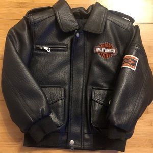 Harley Davidson Kids Leather Jacket